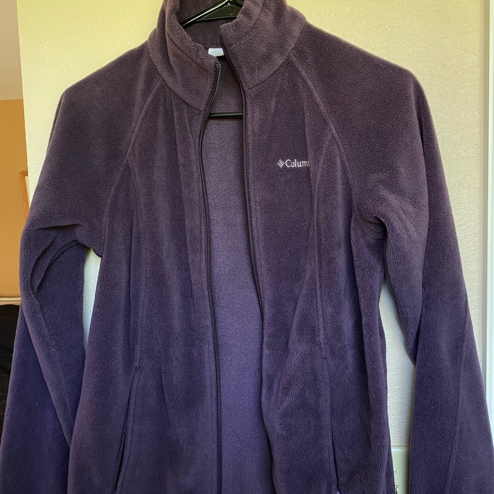 Columbia fuzzy full zip